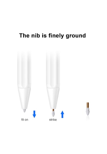 Geeroyoo K10 Aktif Kapasitif Kalem - İpad Uyumlu İçin Yanlış Dokunuş Engeli, Hassas Dokunmatik Kontrol, Belirli Modeller İçin Uygulanabilir