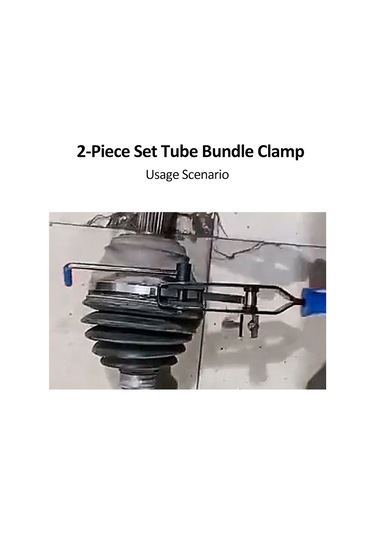 Symbee Çelik Kafes Klips Ve Demontaj Pliers Seti - Kaymazsız Kollü Boru Klips Aracı Kırmızı/mavi Rastgele