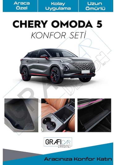 Chery Omoda 5 Konfor Seti Araç İçi Ses Giderici Kaplama