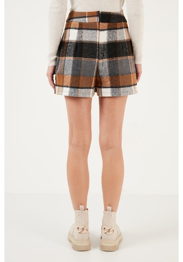 Lela Pamuk Karışımlı Regular Fit Kışlık Bayan Şort Etek 61100015 Antrasit Lela Pamuk Karışımlı Regular Fit Kışlık Bayan Şort Etek 61100015 Antrasit