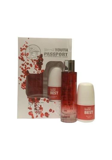 Youth Passport Best Kadın Parfüm EDP 75 ML + Best Kadın Roll-On Deodorant 60 ML