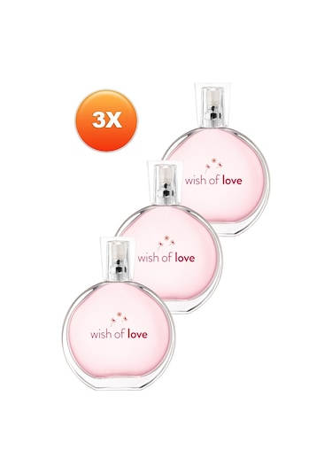 Avon Wish of Love Kadın Parfüm EDT 3 x 50 ML