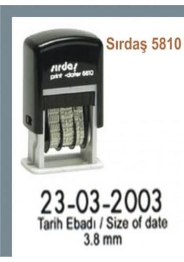 Sırdaş 5810 Tarih Kaşesi