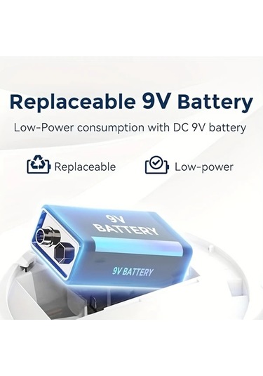 Willowhaven One 2si1 Karbonmonoksit Ve Duman Dedektörü Ev Mutfak Alarmı Led Ekran 9v Pil