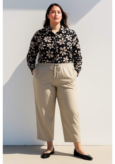 DeFacto Oversize Geniş Kalıp Desenli Uzun Kollu Gömlek Tunik E4347AX25SPBK81 DeFacto Oversize Geniş Kalıp Desenli Uzun Kollu Gömlek Tunik E4347AX25SPBK81