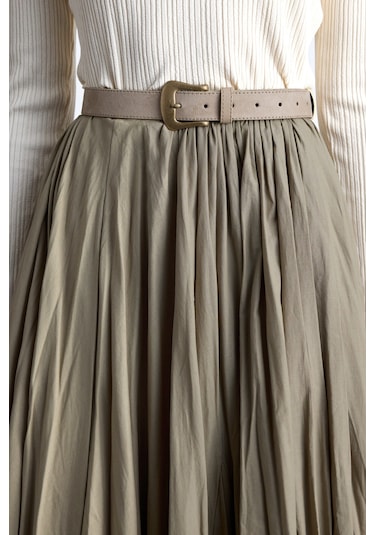 Pılıse Maxı Etek Çağla Çağla