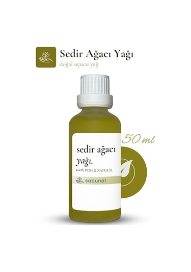 Sabunal Sedir Ağacı Yağı 50 ML - Yoga - Meditasyon ve Aromaterapi Yağı