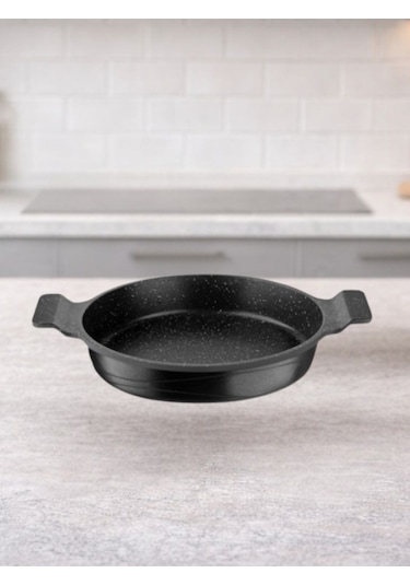 Noxara 18 Cm Döküm Sahan Siyah Yapışmaz
