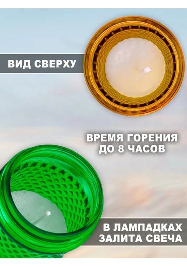 Memoria Mezarlık İçin Mumlu Söndürülmeyen 2'li Lamba 161962676