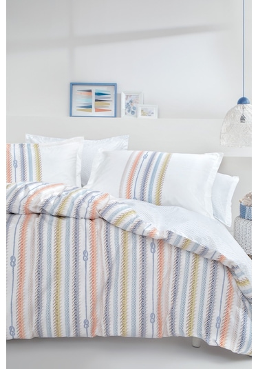 Yataş Benito Çift Kişilik Ranforce Nevresim Seti Yağ Yeşili