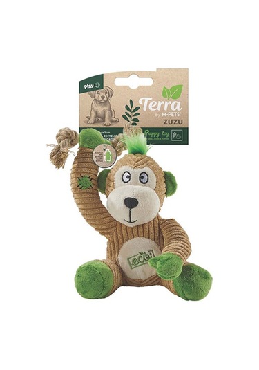 M-pets Terra Eco Zuzu Yavru Köpek Oyuncağı 16 Cm 244-50032.01