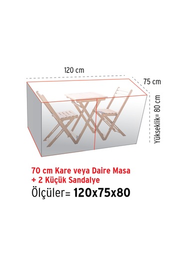 Homaks Mobilya Koruma Örtüsü 120X75 H 80