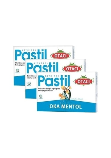 Otacı Pastil Oka Mentol x 3 Adet