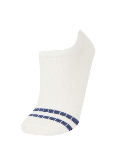 DeFacto Erkek Çocuk 3'lü Pamuklu Patik Çorap E5497A8NSWT1