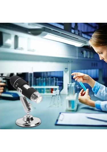 DailyLink 1600X Zoom 2MP USB Dijital Mikroskop 8 Ledli Kamera