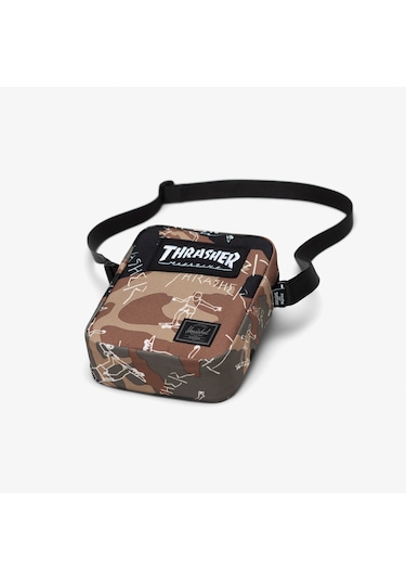 Herschel Supply Co. Herschel Trasher Gonz Unisex Kamuflaj Omuz Çantası 11644 Yeşil