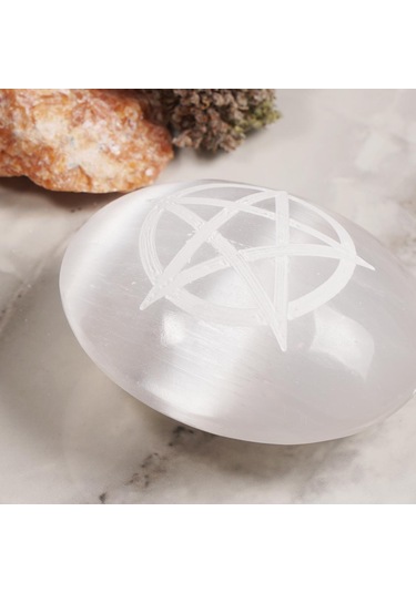 Selenit Pentagram Temalı Sabun Doğal