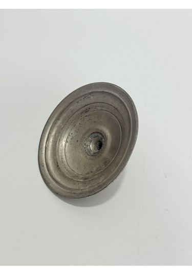 Antika Gümüş Kaplama Şekerlik Kapağı 10cm Gri