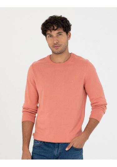 Pierre Cardin Erkek Somon Kazak /triko 50270179-vr047 Somon