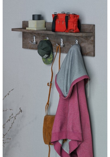 Asela Raflı Antre Genç Odası Askılığı Anahtarlık