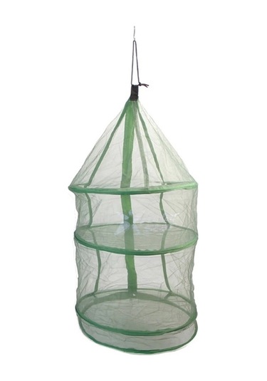 Wondernest Yeşil Örgü Nefes Kurutma Kurutma Katmanlar Jialan Çanak Balık Asılı 3 Tq Yeşil