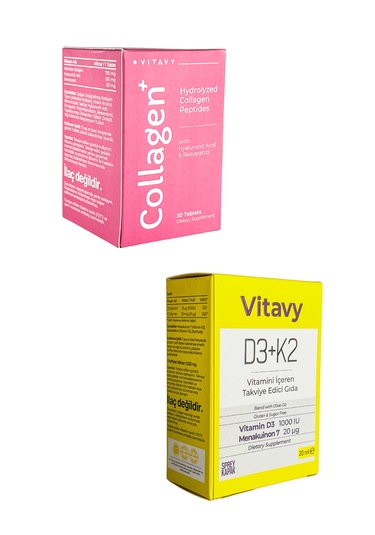 Collagen & Hyaluronic Acid & Resveratrol 1x30 Tablet Ve D3k2 Vi