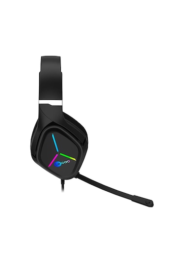 Lecoo Ht406 Rgb 3.5mm/usb Kablolu Kulak Üstü Oyuncu Kulaklığı