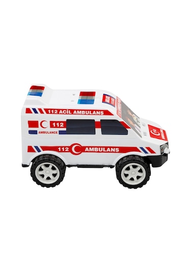 Can Oyuncak Plastik Ambulans Beyaz