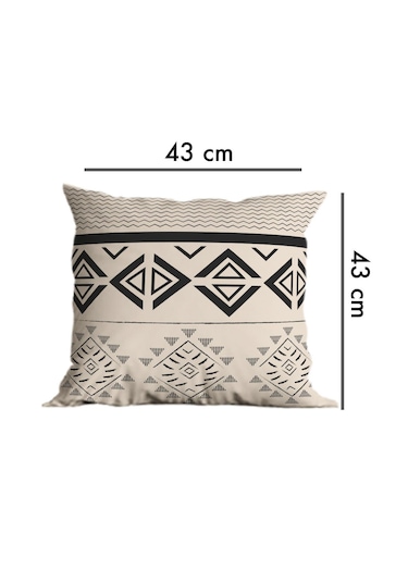 Belle Benoit Baskılı Runner & Koltuk Kırlent Kılıfı Set Desen50