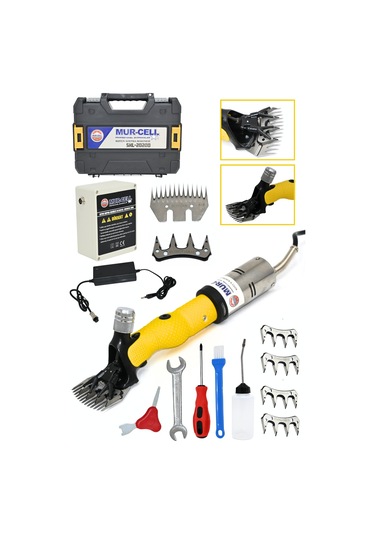 Sxl 2020d 450watt Şarjlı Koyun Kırpma Makinesi Yedek Bıçaklı