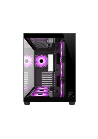 Gametech Prime V2 Tuş Kontrollü Rgb 7x120mm Fan Bilgisayar Kasası
