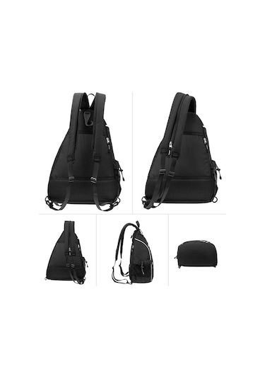 Pickleball Sırt Çantası Ayarlanabilir Sling Çanta Pickleball,çok Renkli Diğer Çok Renkli