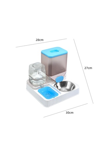 Suntek Otomatik Kedi Tiryakisi Besleyici Evcil Kase-ile-mavi
