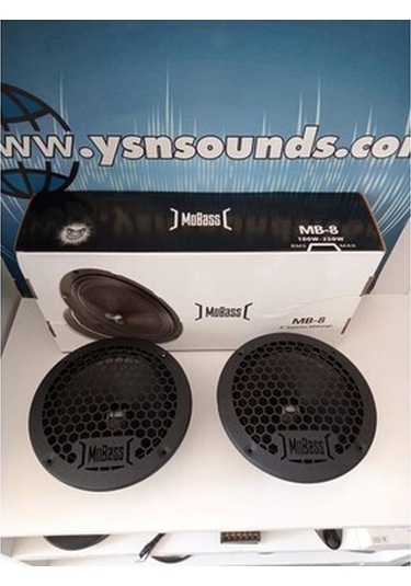 Woodhub 20cm Midrange Mb8 250w 100rms Midrange 20cm - Demir Kapaklı