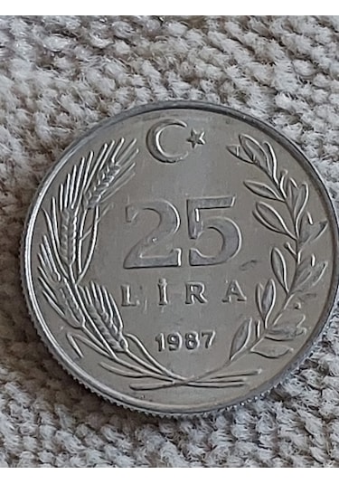 Tc 25 Lira 1987