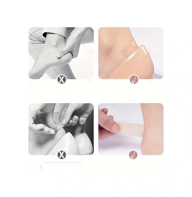 Chenkestoreone 1 Adet 100cm Silikon Görünmez Tabanlık Kaydırmaz Ve Aşınmaz Ayak Koruma