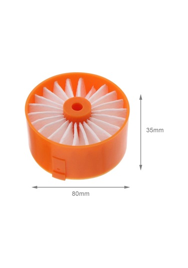 Black & Decker Bsv2020 Kablosuz Elektrikli Süpürge Yedek Filtre Aksesuarları İle Uyumlu 2 Adet Filtre Elemanı
