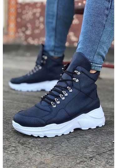 Wagoon Wg07 Lacivert Uzun Bağcıklı Postal Bot Çok Renkli