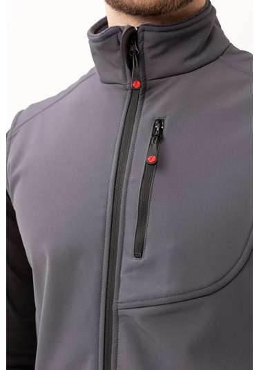 Salina Outdoor Erkek Yelek Günlük Giyim İçin Konforlu Ve Cepli Tasarım Füme