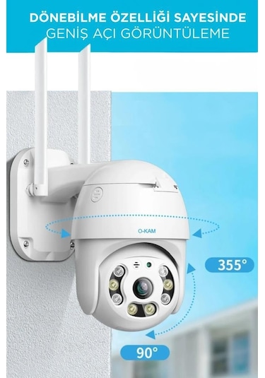 Torima CMR-12 360 Görüş Hareketli Akıllı Ip Güvenlik Kamerası