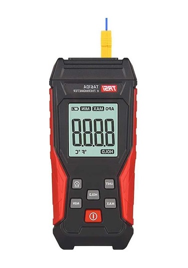 Ulzyvf Endüstriyel K Tipi Termokupl Termometre -200 C - 1372 C Ölçüm, Lcd Ekran, Veri Tutma