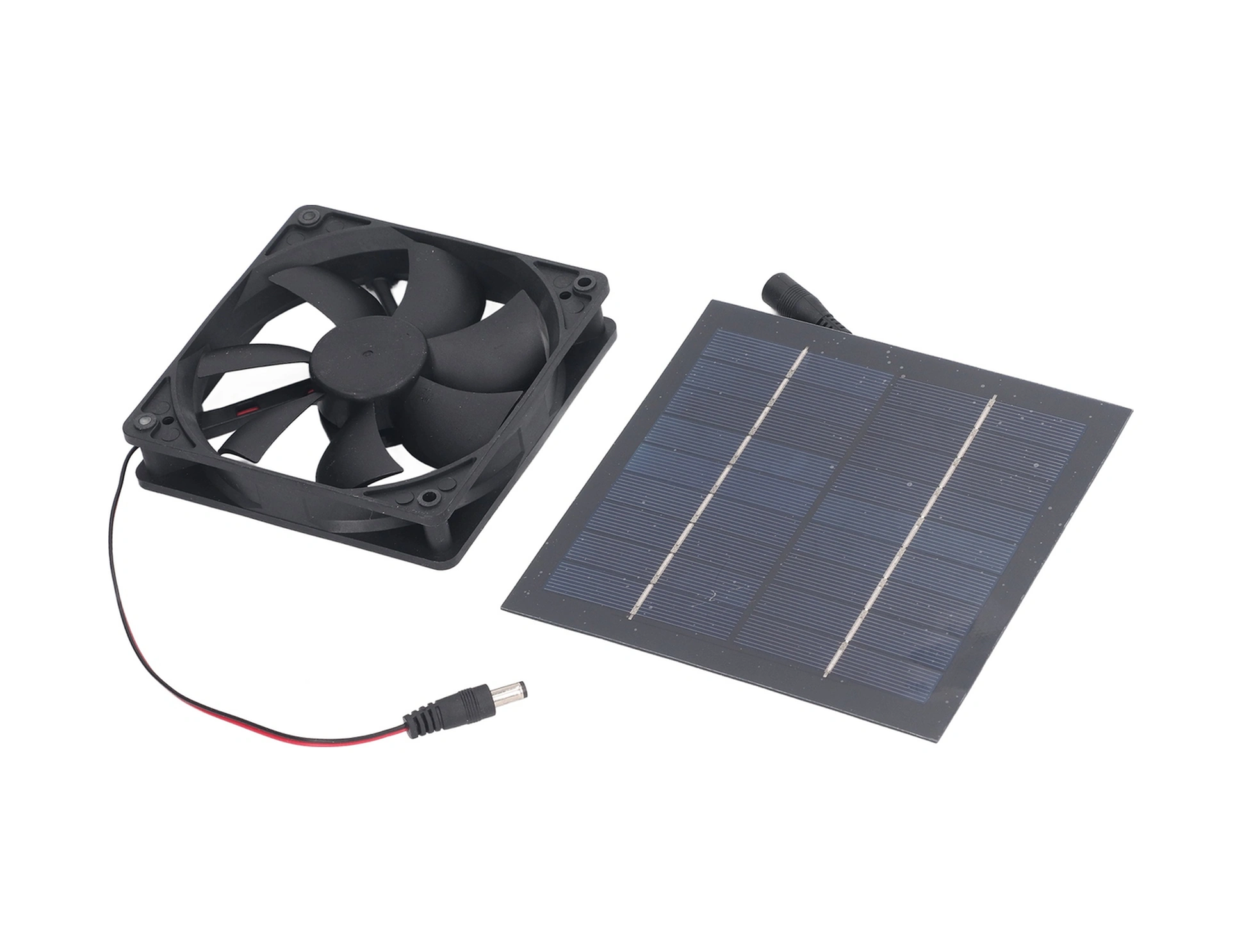 Geeroyoo 20w Güneş Paneli Çevirme Fanı - Ip65 Su Geçirmez, Yüksek Verimli Monokristal Silisyum, Evcil Hayvan Odaları/banyolar İçin Hızlı Havalandırma