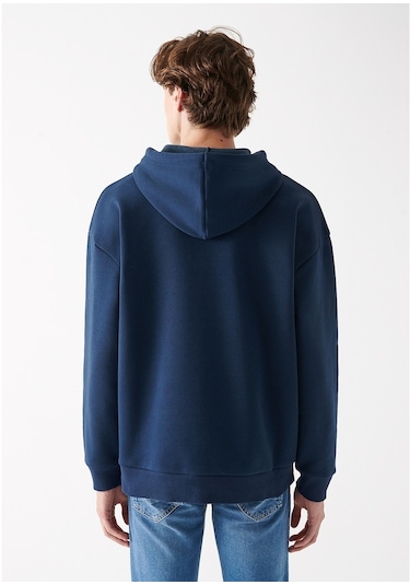 Mavi - Mavi Logo Baskılı Lacivert Sweatshirt 067149-29743 Lacivert (555249386) Lacivert