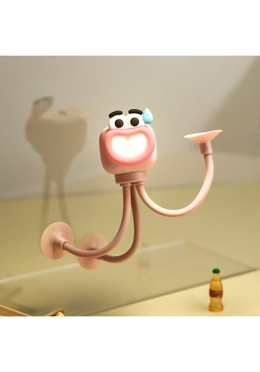 Enayi Ahtapot Gece Lambası-sarı Limon Sarısı