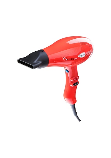 Ventoso V5 SILEX5000 Profesyonel Kuaför Fön Makinesi + Difüzör Kırmızı