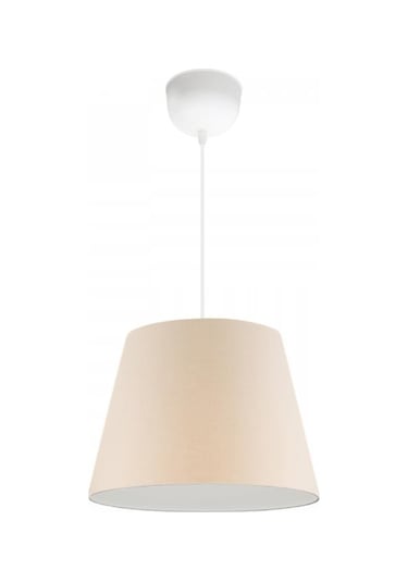 Sofia Konik Tavan Sarkıt Krem Kumaş Hol Çocuk Odası Oturnma Odası Cafe Avize Krem