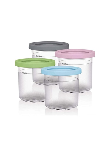 Yifomall Ninja Nc299am C300s Serisi İçin 4'lü Dondurma Bardak Seti - Pc Malzeme, 750g Diğer