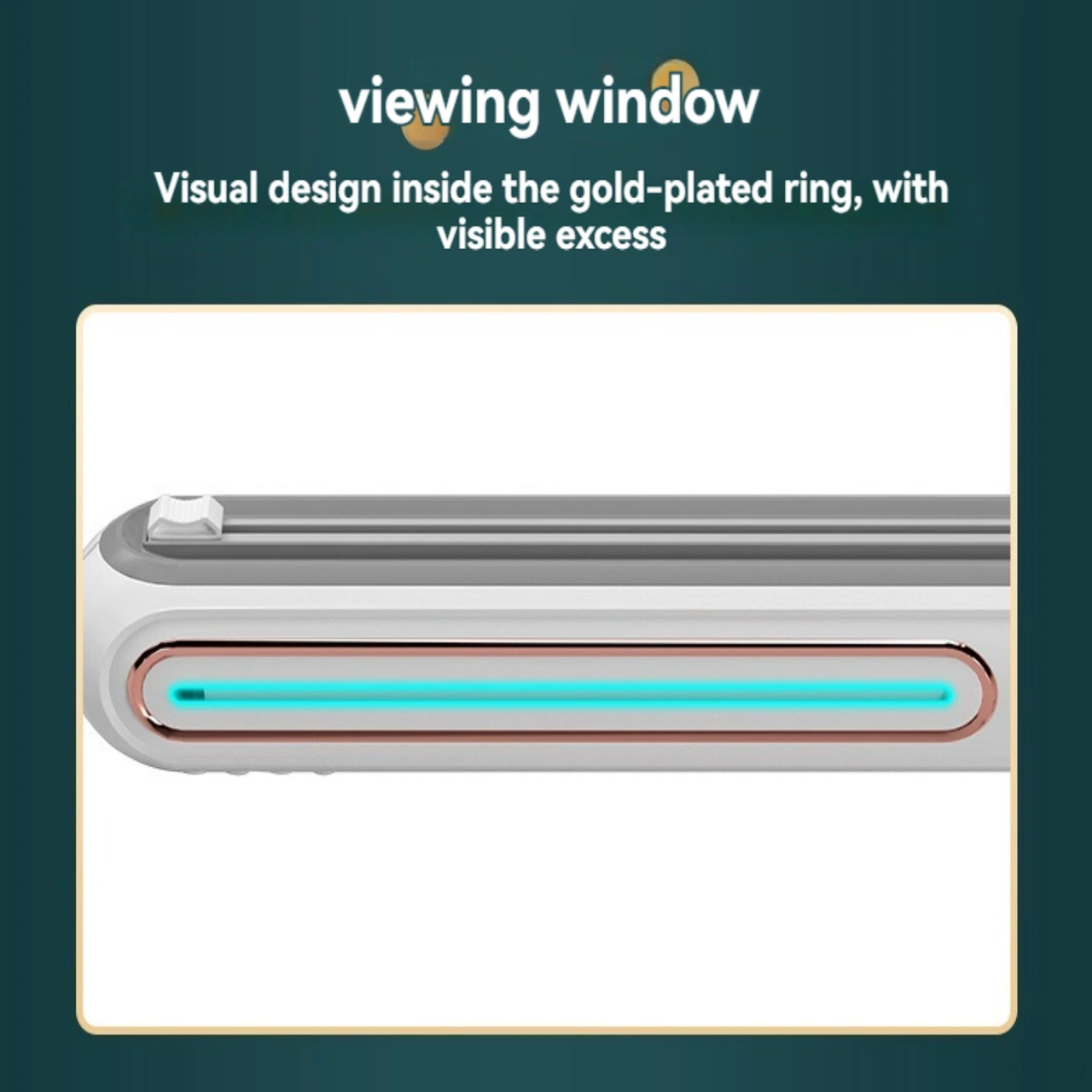 Xiyyadms Beyaz Abs Lüx Manyetik Manta Kesici, Ev Kullanıma İki Yönlü Kayar Bıçaklı, Hafif Ve Şık Tasarım Beyaz