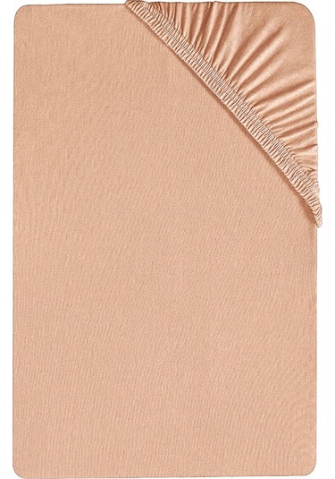 2 Adet Düz Pamuklu Tek Kişilik 120 X 200 Cm Lastikli Penye Çarşaf-yavruağzı-antrasit