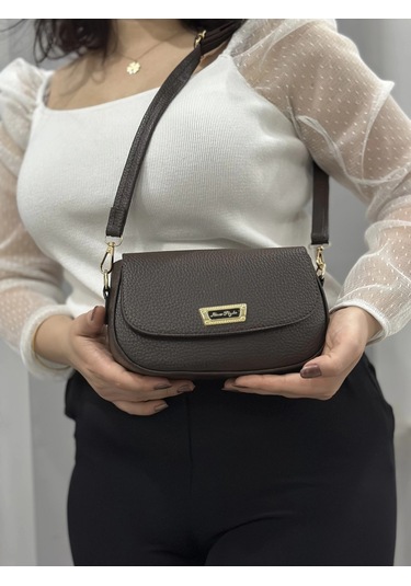 Biçomi Kahve Cilt Jessi Çanta Kahve